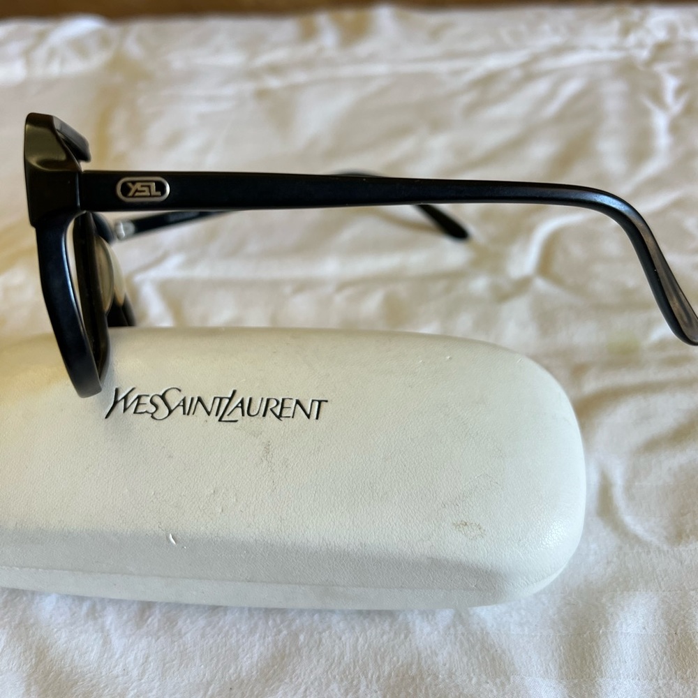 Vintage YVES SAINT LAURENT 549 Oversized Sunglasses Frame Made in France - Picture 2 of 16